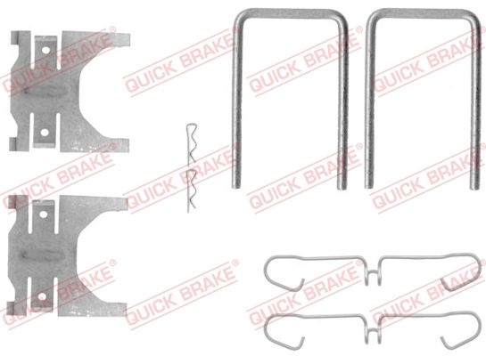 Accessory Kit, disc brake pad